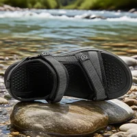 Sandales d'été confortables pour hommes, légères et décontractées, pantoufles de plage et de vacances, chaussures respirantes à la mode, Size40-45 5