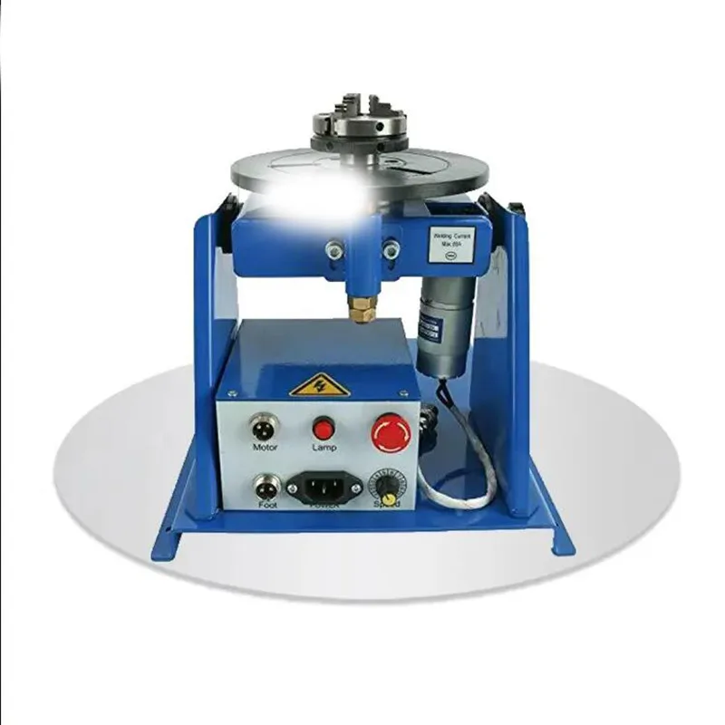 

Rotary Welding Positioner Welding Turntable 10KG Welding Positioning Machine Turntable Tilte Table For Annular Welding
