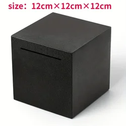 Unbreakable Stainless Steel Adult Piggy Bank - Secure Cash Storage & Financial Learning Gift (S)
