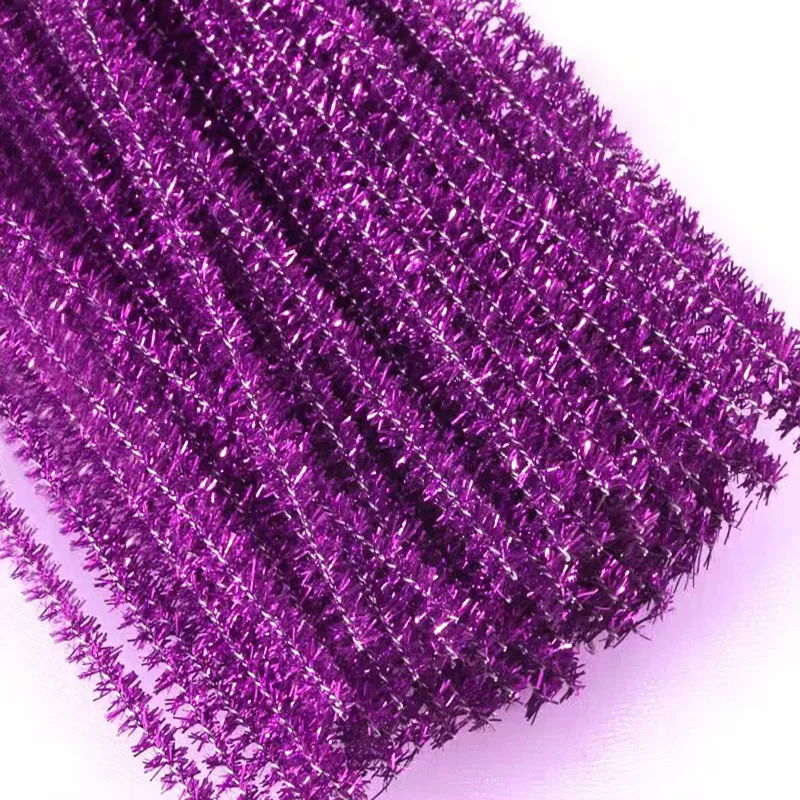 Sparkling Chenille Stem Craft Sticks - Assorted Pack for Creative DIY Projects