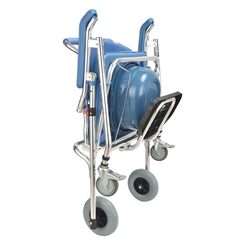 Chair shower comfortable modern use foldable commode for elderly 2