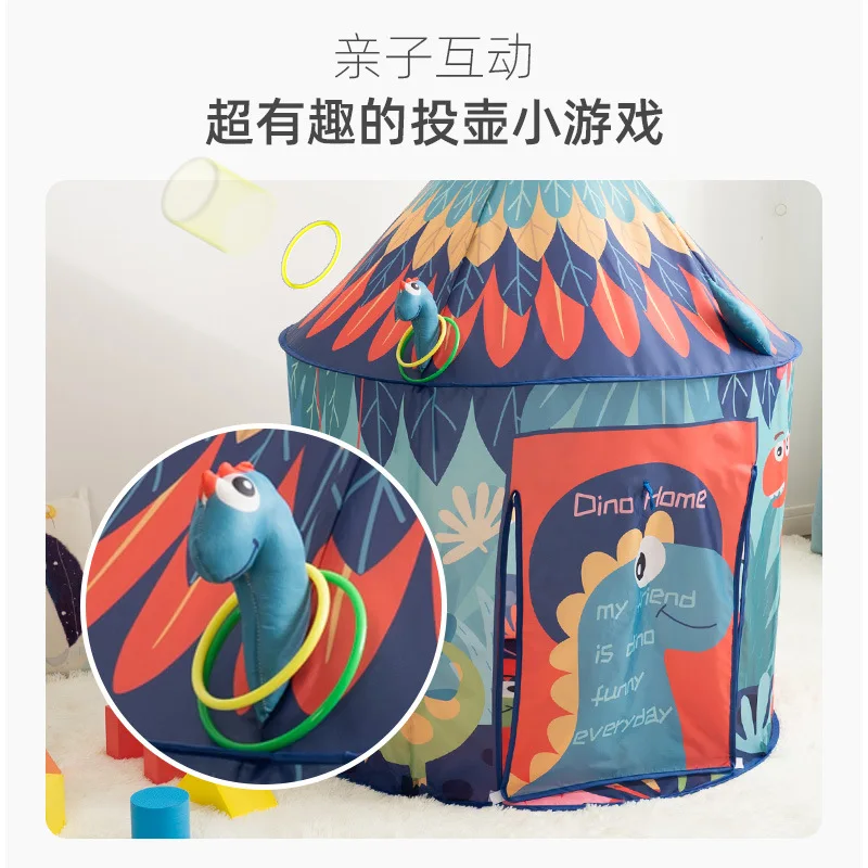 Kids Tent Dinausor Kid Play House Toys Children Tent Enfant Portable Baby Play House Toys Kids Space Toys Play House Kids Gifts