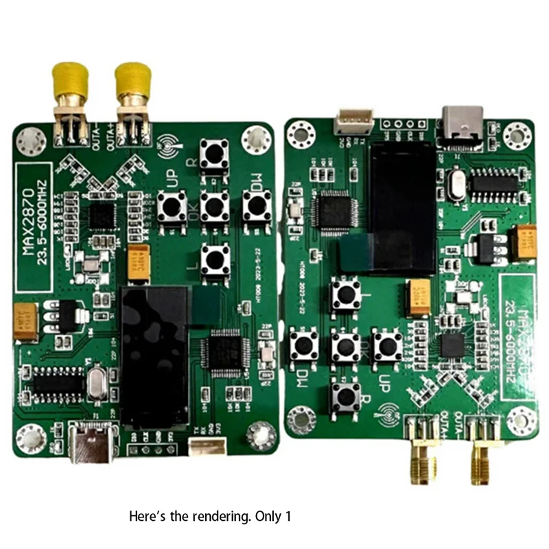 신호 발생기 신호 소스, 포인트 및 스윕 모드 지원, HT008, MAX2870, STM32, 23.5-6000Mhz