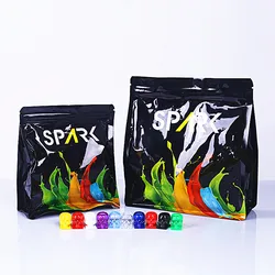 Newest 11*13mm 50pcs/bag Disposable Miexd Colors Tattoo Skull Ink Cup