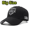New York Big Head Man Plus Size Baseball Cap Men Adult Outdoors Cotton Large Snapback Hat 56-60CM 60-65CM Unisex Baseball Cap 1