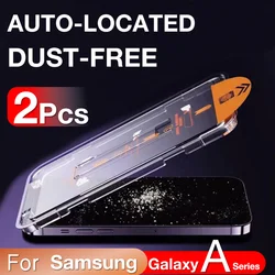 Premium Screen Protector Toughened Glass Easy Kit - 2pcs (For Galaxy A33 5G)