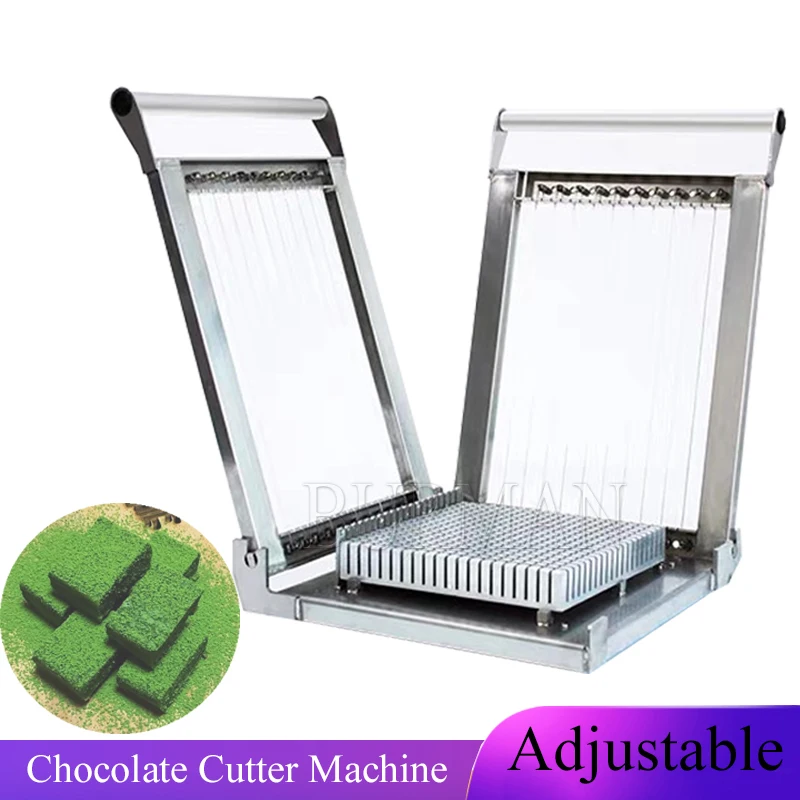 

Double Head Chocolate Cutter Manual Soft Sweets Block Chocolate Wire Cutter
