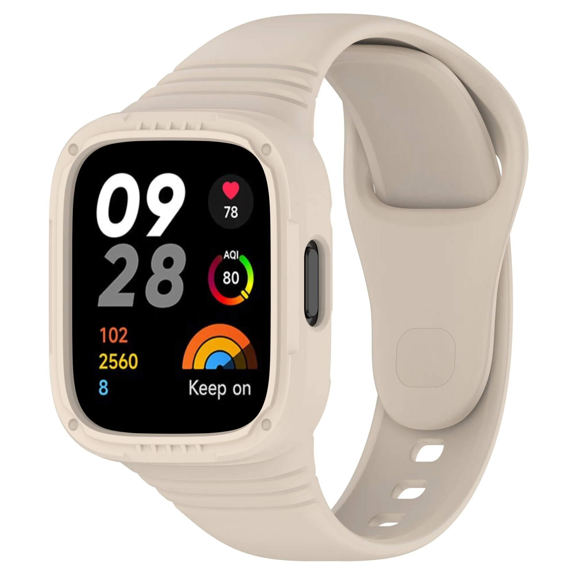 Silicone Strap with Protective Case