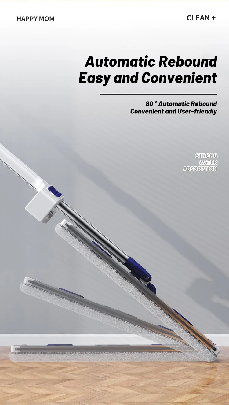 Hands Free Folding Bucket Mop Set