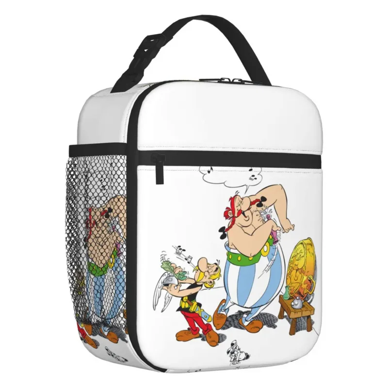 

Asterix And Obelix Resuable Lunch Boxes Leakproof French Comic Cooler Thermal Food Insulated Lunch Bag Kids School Children