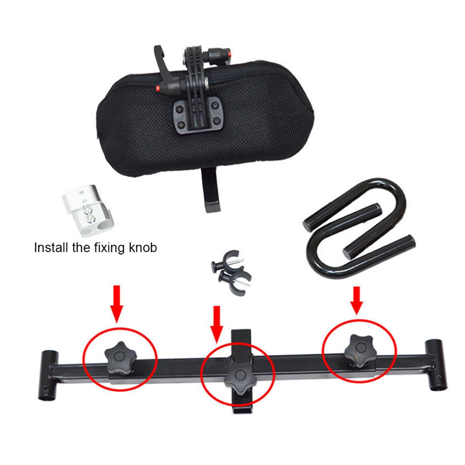 Adjustable Wheelchair Headrest Cushion Head Support Wheelchair Neck Support Wheelchair Headrest Cushion 4