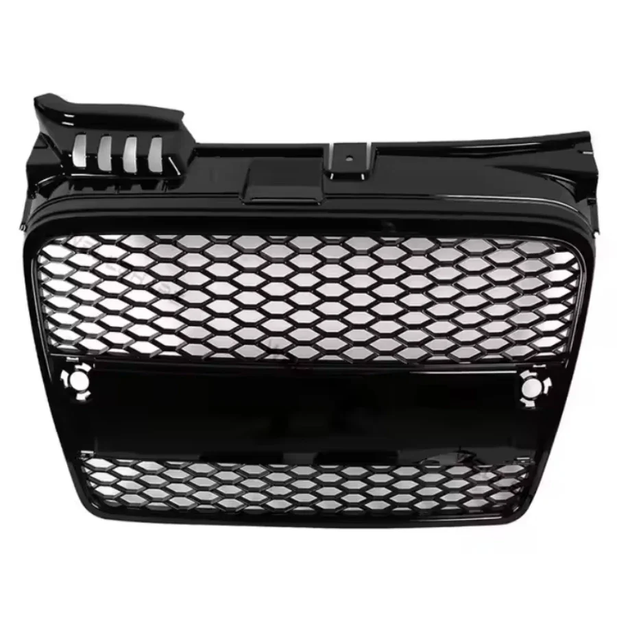 

Для RS4 Style Front Sport Hex Mesh Honeycomb Hood решетка для Audi A4 B7 2005-2007 (не для Sline бампера)