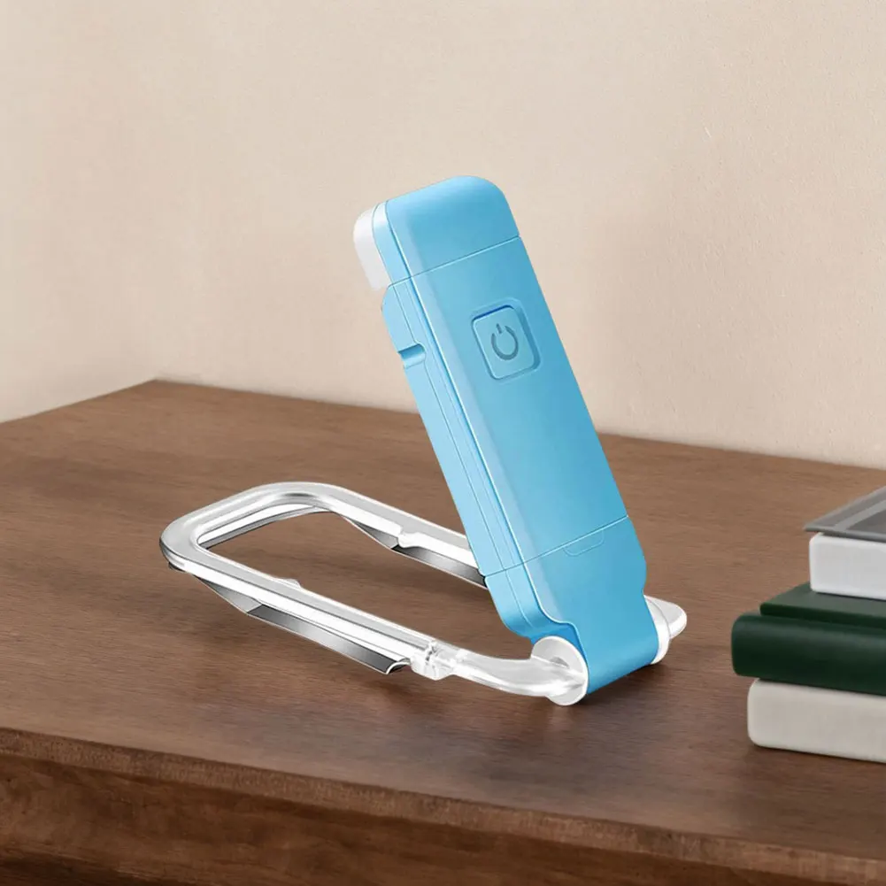 USB Rechargeable Portable Clip-on LED Reading Light Reading Lamp for Book Lovers Kids