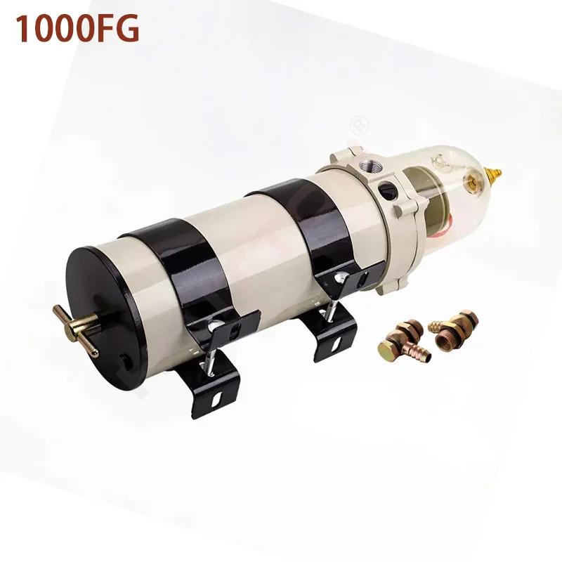 Diesel Engine Fuel Water Separator Assembly 1000FG1000FH 12v 24v Heating Wire Tube with PM 30 Micron Filter