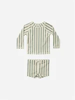 High Quality Summer 2024 swimsuit Boys Long sleeve Swimsuit set Kids Vacation beach shorts Swimsuit shorts RC 6