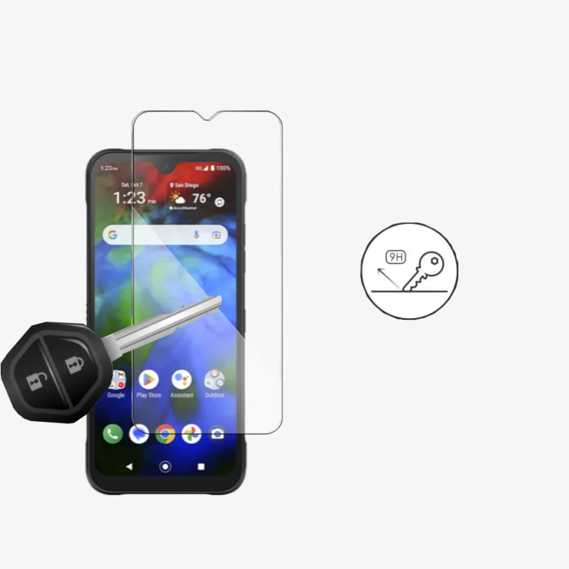 2/3Pcs Screen Protector for Kyocera DuraSport 5G Tempered Glass Film for Kyocera DuraSport 5G Cover Front Film