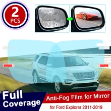 

For Ford Explorer 2011~2019 U502 MK5 Full Cover Anti Fog Film Rearview Mirror Rainproof Anti-fog Films Car Accessories 2012 2014