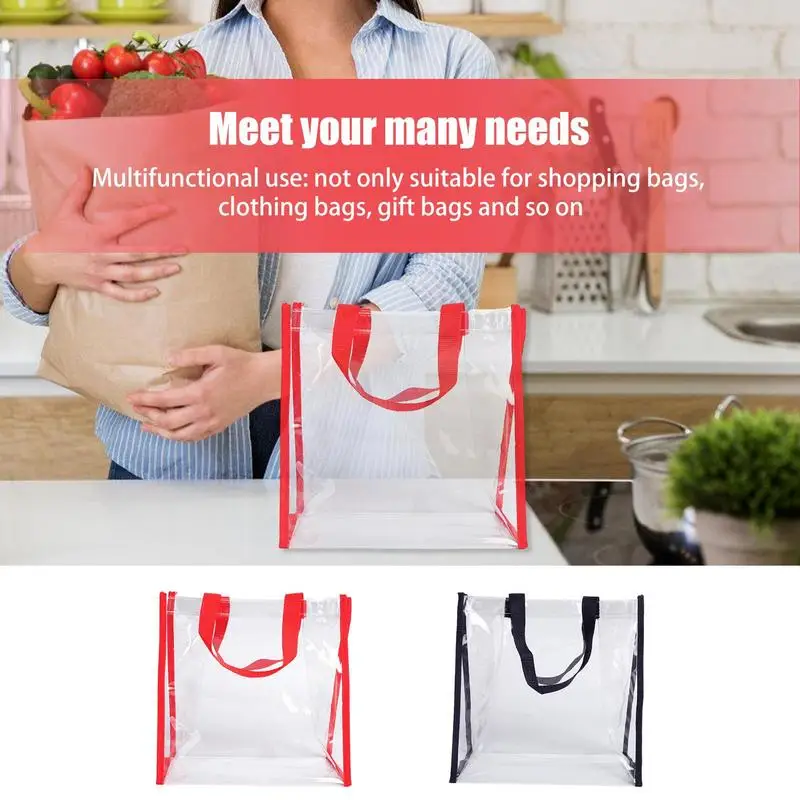 

Reusable Grocery Bag Multi Purpos Large Capacity Foldable Shopping Bag With Drawstring Closure Foldable Shoulder Utility Bag