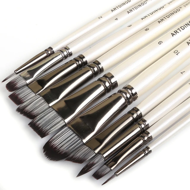 Paint Brushes Oil Painting Art  Art Supplies Oil Paint Brushes - 25pcs/set  Fine - Aliexpress