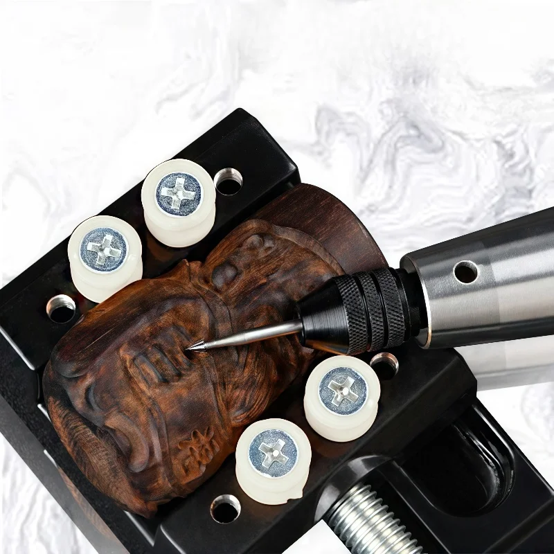 블루 박스 우산 바늘, 보석 조각 칼, 텅스텐 강철 버, 아이보리 조각 도구, 2.35mm 생크가 있는 원추형 드릴 비트