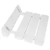Wall-Mounted Drop-leaf Shower Seat Aluminum Alloy Stool Folding Elderly Space-Saving Shower Bench Home Room Toilet 5