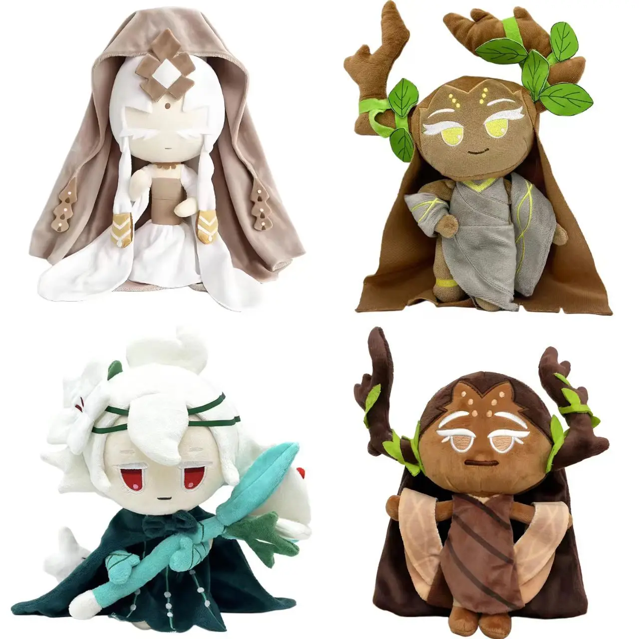 ミスティックスフラワークッキーぬいぐるみ ホワイトリリークッキー