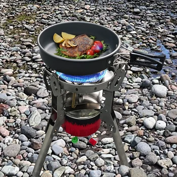 BRS-69 4360W Portable Camping Gas Stove 6