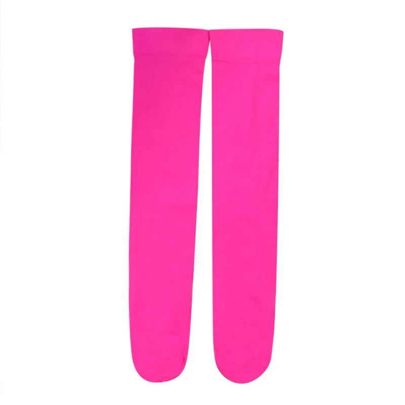 Se96574782ebf4bbaa49e818d5c34bc469 Kids Girls Knee High Socks Children Long Tube Cotton Candy Color Socks 3-12 Years Leg Warmers Soft Breathable Uniform Stockings