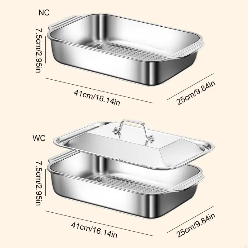 New Dishwasher Safe Square Serving Tray Perfect For Family Dinners And Parties