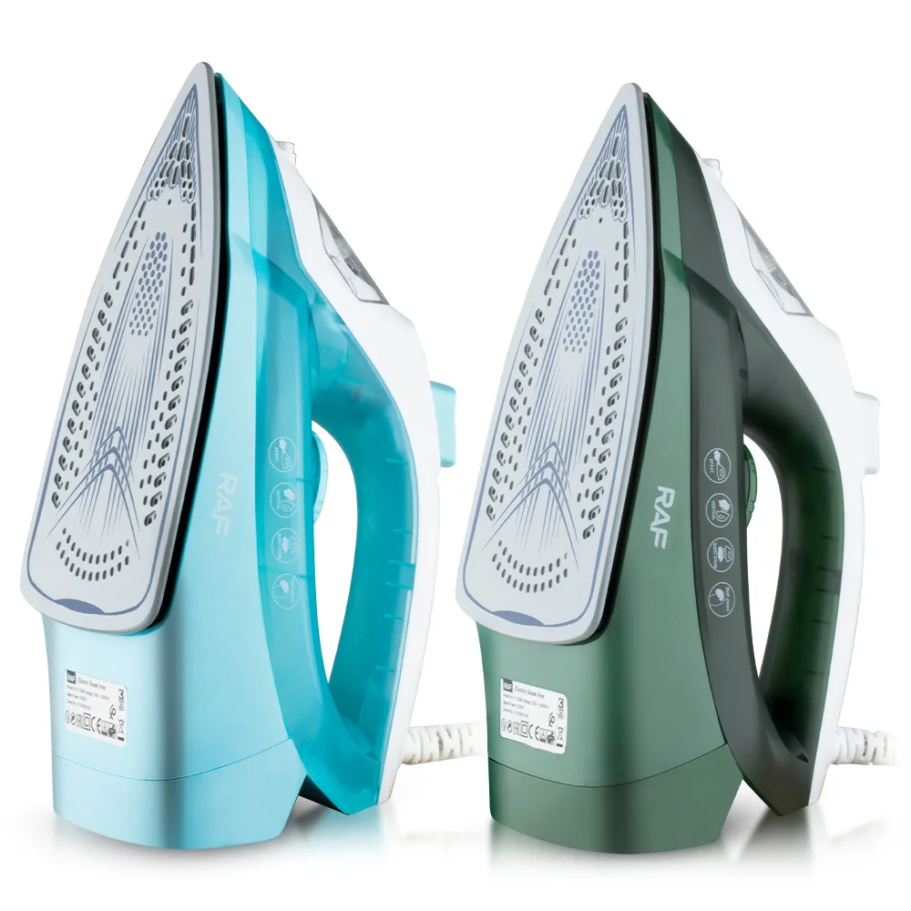 Ferro Da Stiro A Vapore Haeger Steam Rider 2200W – Base In Acciaio Inox, Vapore Verticale 60g, Anticalcare E Anti-goccia - 2