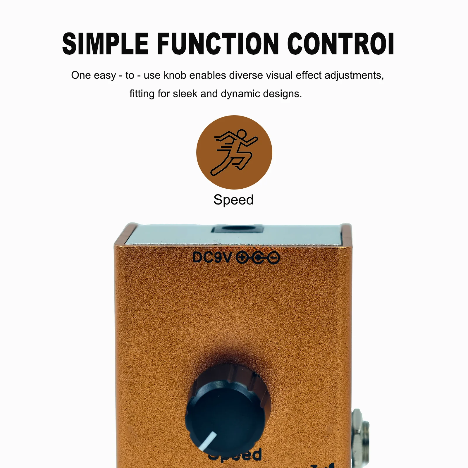 E-Gitarrenpedal Vintage Overdrive/Distortion Crunch/Distortion/US Dream/Classic Chorus/Vintage Phase/Digital Delay – Detail 23