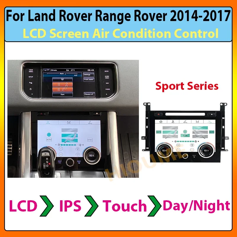 

AC Panel Display Screen Air Conditioning Control Touch LCD Digital For Land Rover Range Rover Sport L494 2014-2017