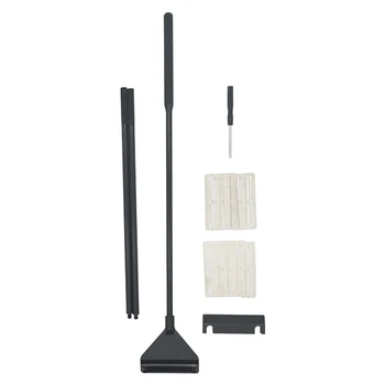 Aquarium Algae Remover Aluminum Alloy Scraper Blade Fish Tank Aquatic Water Plant Grass Cleaning Tools Cleaner Kit Accessories