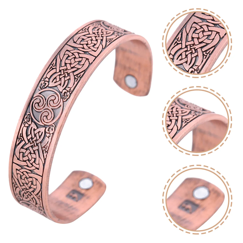 

Open Bangle Adjustable Bracelet Wrist Decor Alloy Bracelet For Men Women