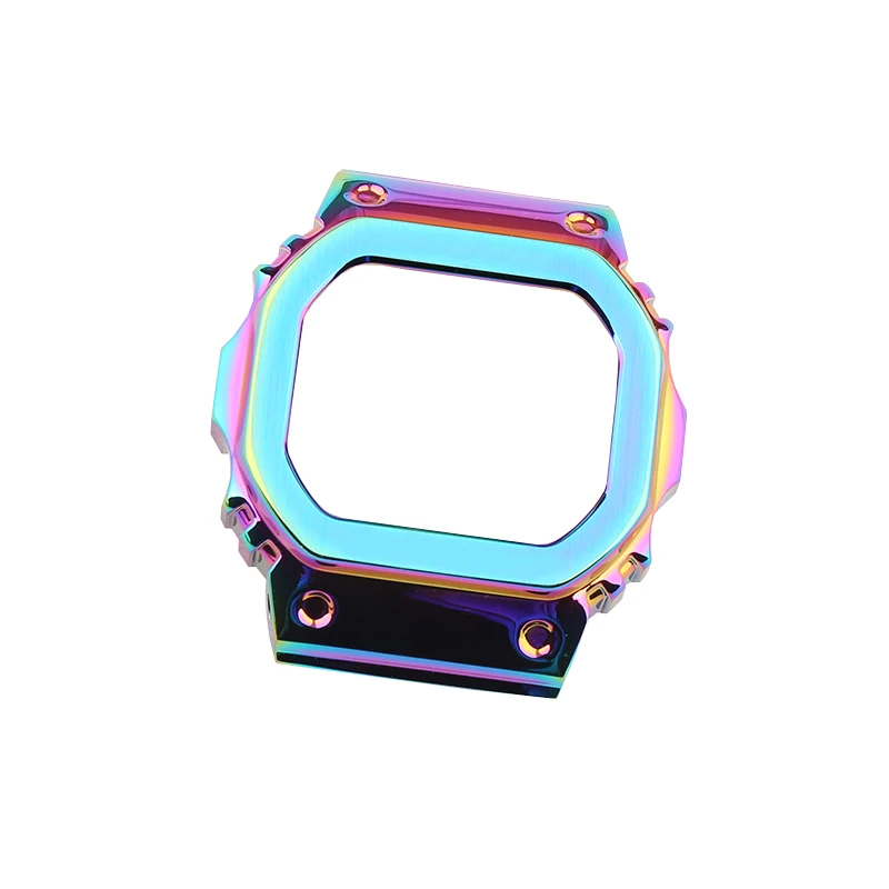 Watch accessories for Casio  DW5600 DW5610 Stainless steel metal case