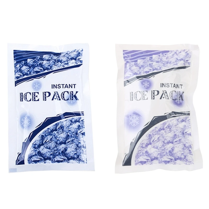 100g Disposable Ice Bag Ice Pack Instant Cooling Speed Cold Bag Sunstroke