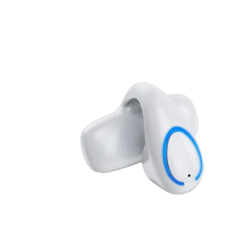 Einzelohr Knochenschall Sportkopfhörer Kabellos Bluetooth_voghion.com