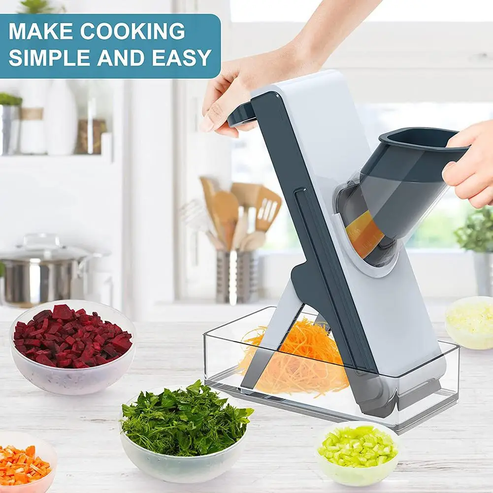 Multifunctional Vegetable Cutter Adjustable Grater Shredding Artifact  Kitchen Slicing Artifact Manual Grater Kitchen Tool - AliExpress