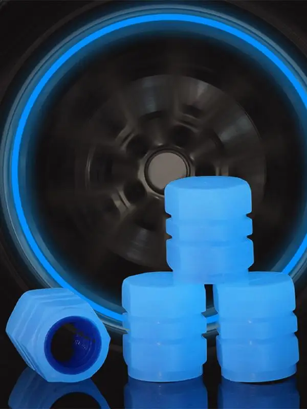 Luminous Fluorescent Valve Cap Set
