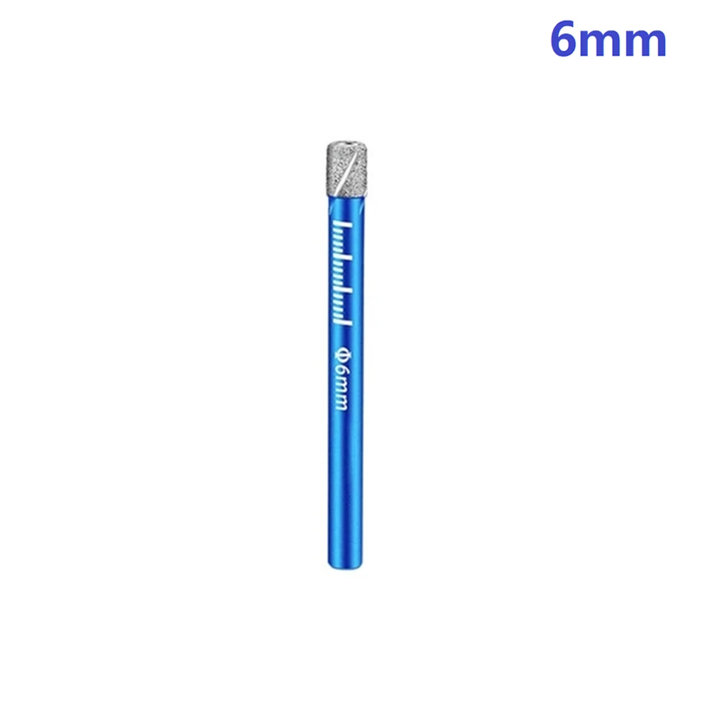 

Tile Drill Bit Brazed Dry Drill With Cooling Wax 5*6mm Core Drill Diamond Diamond Bit Diamond Coated Drilling 5 Pcs