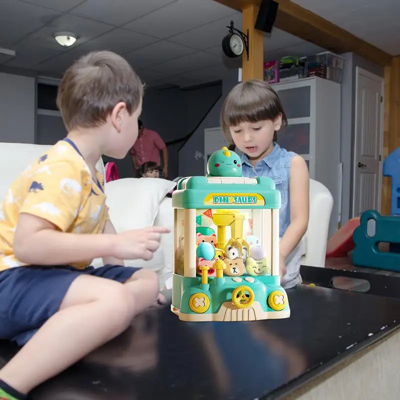 Claw Machine Arcade Toy Led Light Candy Vending Grabber Candy Vending Grabber Mini Vending Machine for For Ages 3 Kids Toy 2