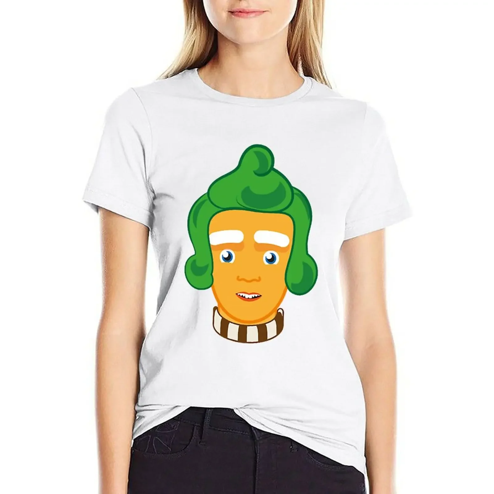 

Oompa Loompa T-shirt female aesthetic clothes anime clothes cute t-shirts for Women