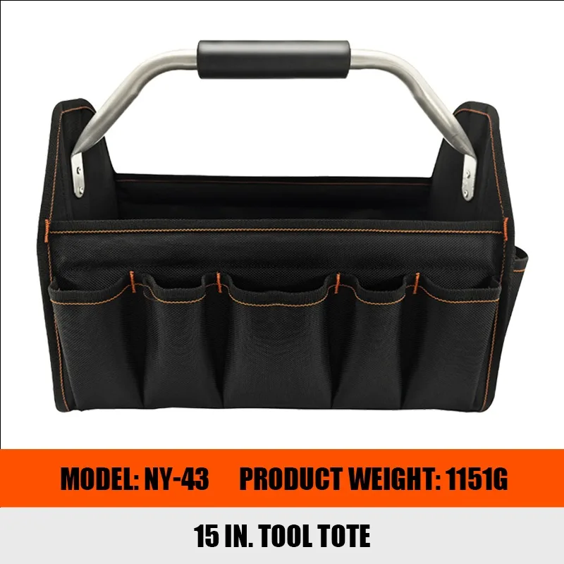 NYP NY-43 15 in. Tool Tote Tools Packaging Tool Accessories 2