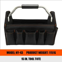 NYP NY-43 15 in. Tool Tote Tools Packaging Tool Accessories 2