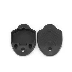 Cycling Road Bike Cleat Protectors - Durable Pedal Covers (1Pair - Black)