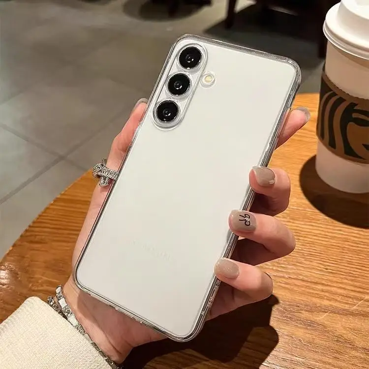 Crystal Clear Silicone Soft Cover Case - Sleek Transparent Protective Coque