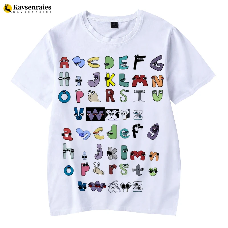 Camiseta bidimensional do jogo ROBLOX 3D, impressão digital, respirável,  gola redonda, manga curta, blusa esportiva, verão