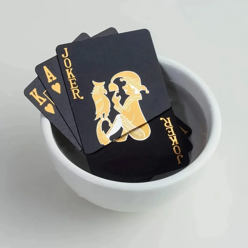 Plastic Waterproof Playing Card Group Poker Suit Creative Magic Board Game Gathering Toy