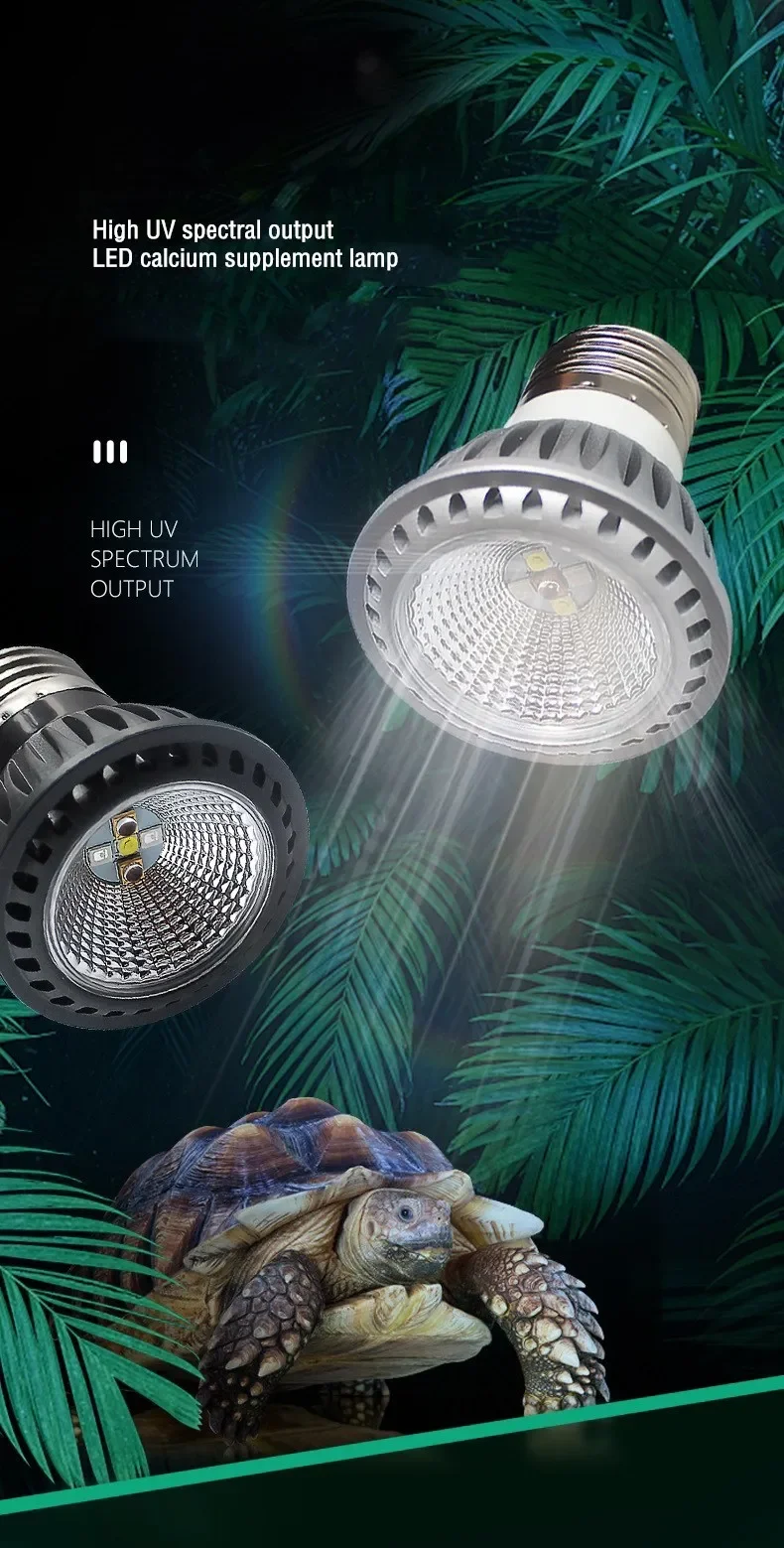 Turtle Bulb 4Pack 50W Reptile Bulbs,UVA UVB Reptile Light Bulb