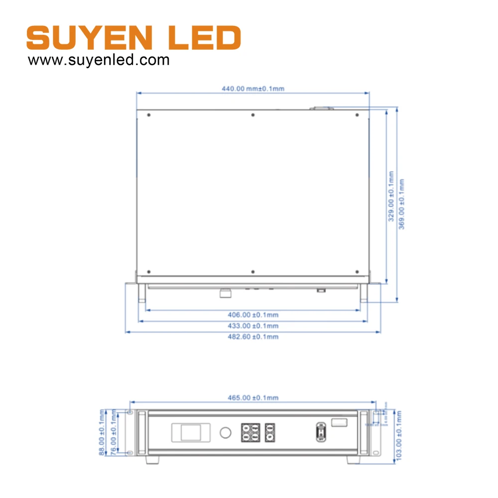 S20F 컬러라이트 HD LED 비디오 컨트롤러 S20F